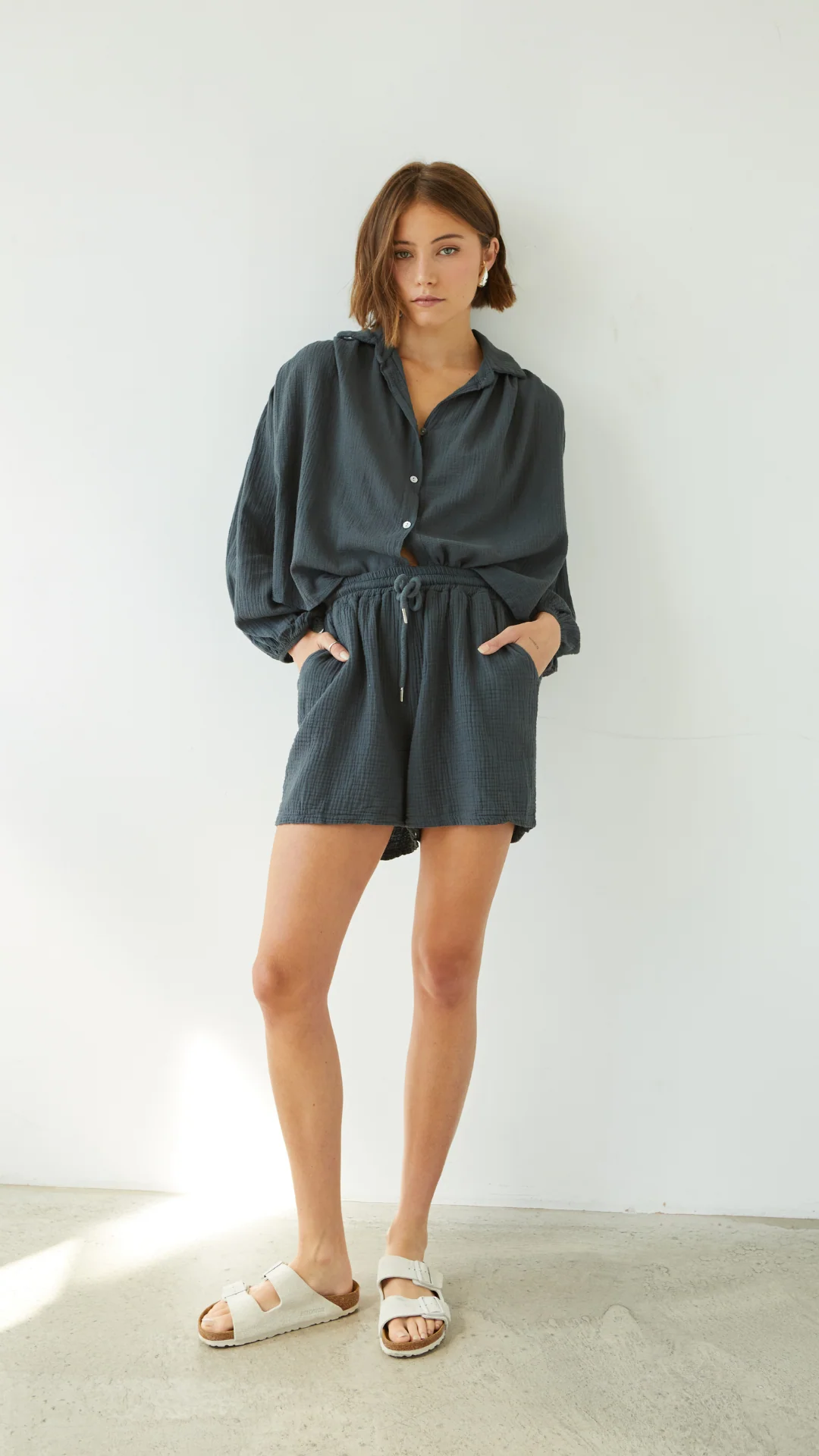 Aida Shirt - Anthracite - Image 6
