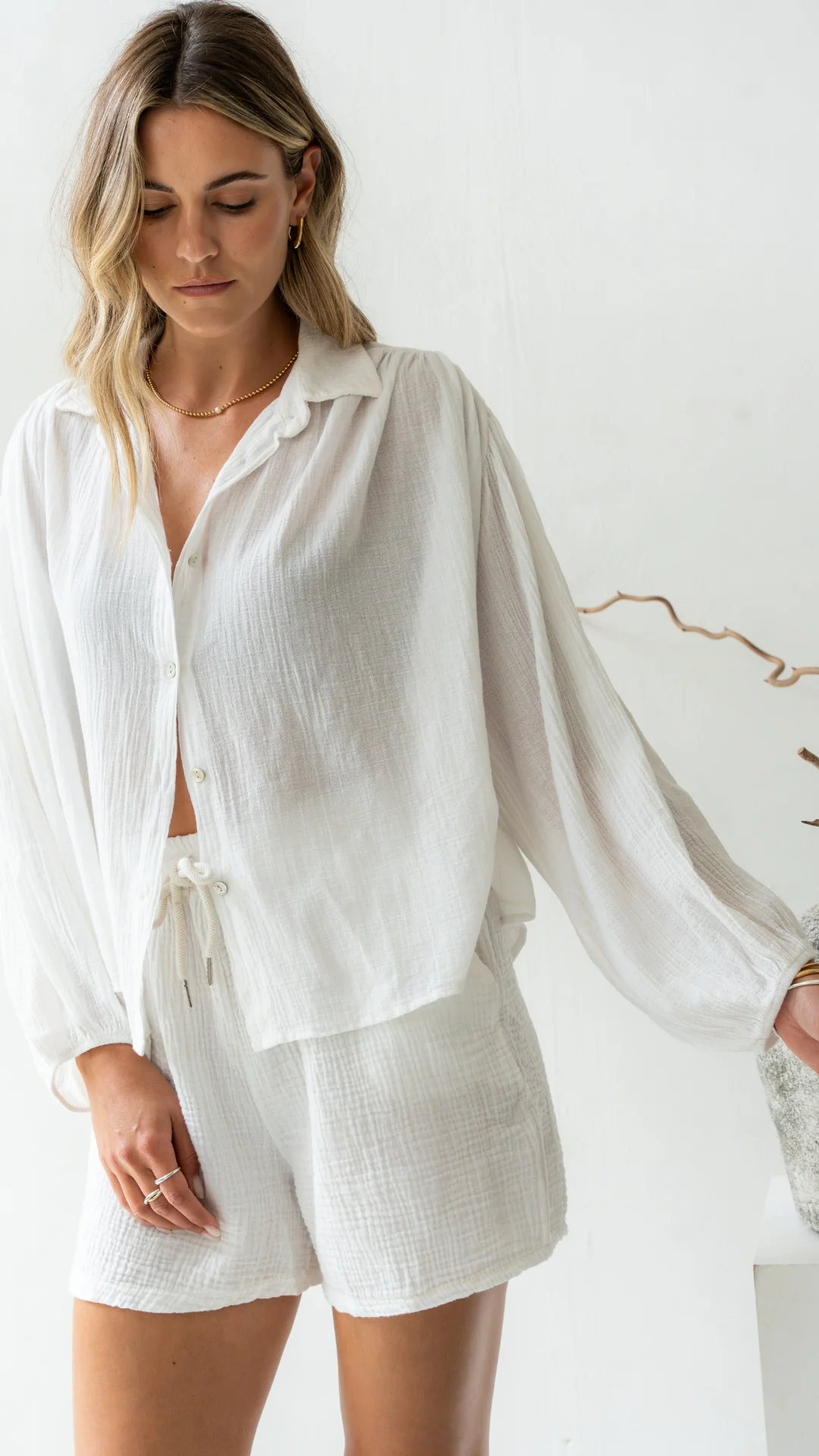 Aida Shirt - White - Image 2