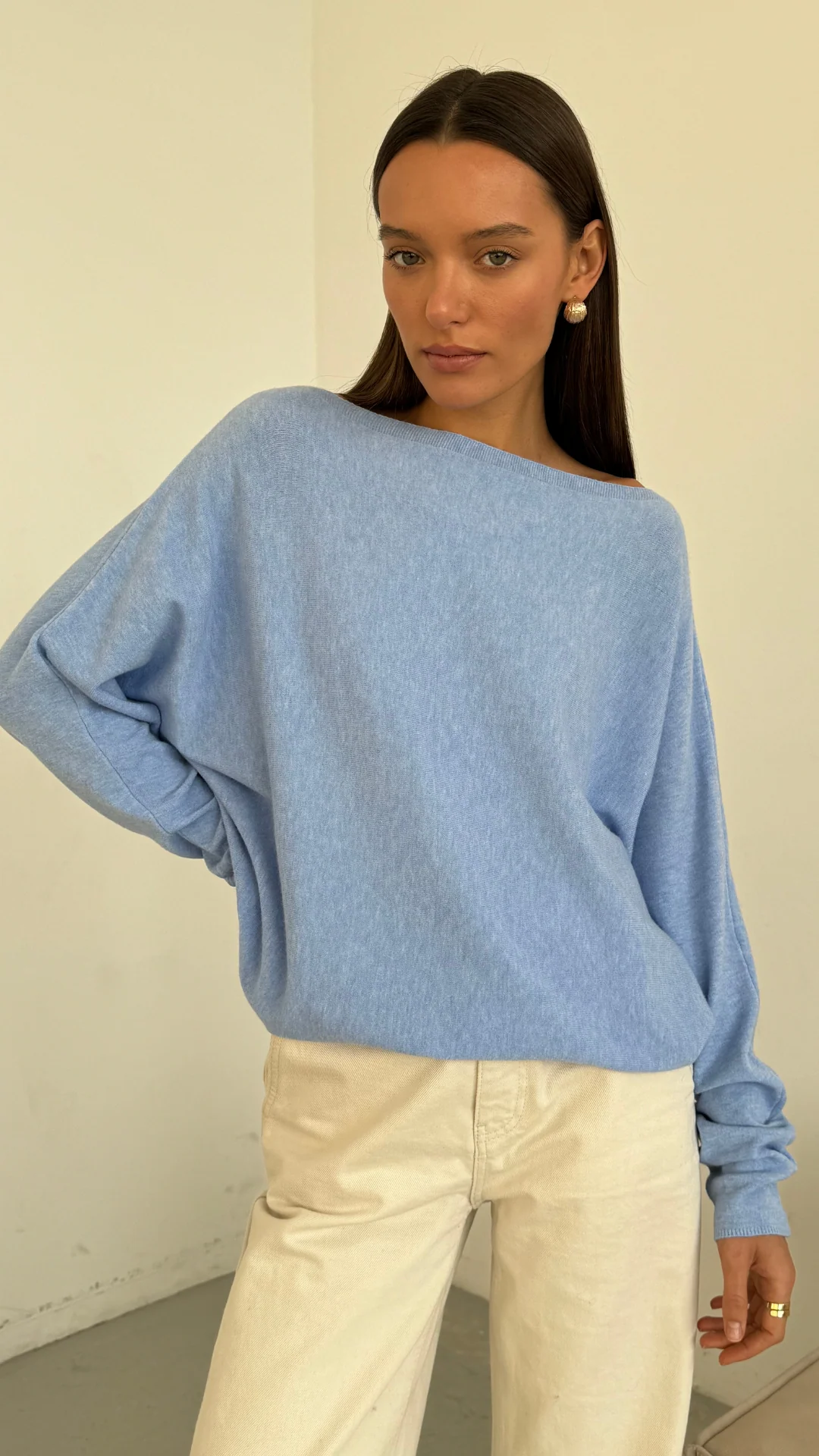 Poppy Sweater - Sky - Image 3