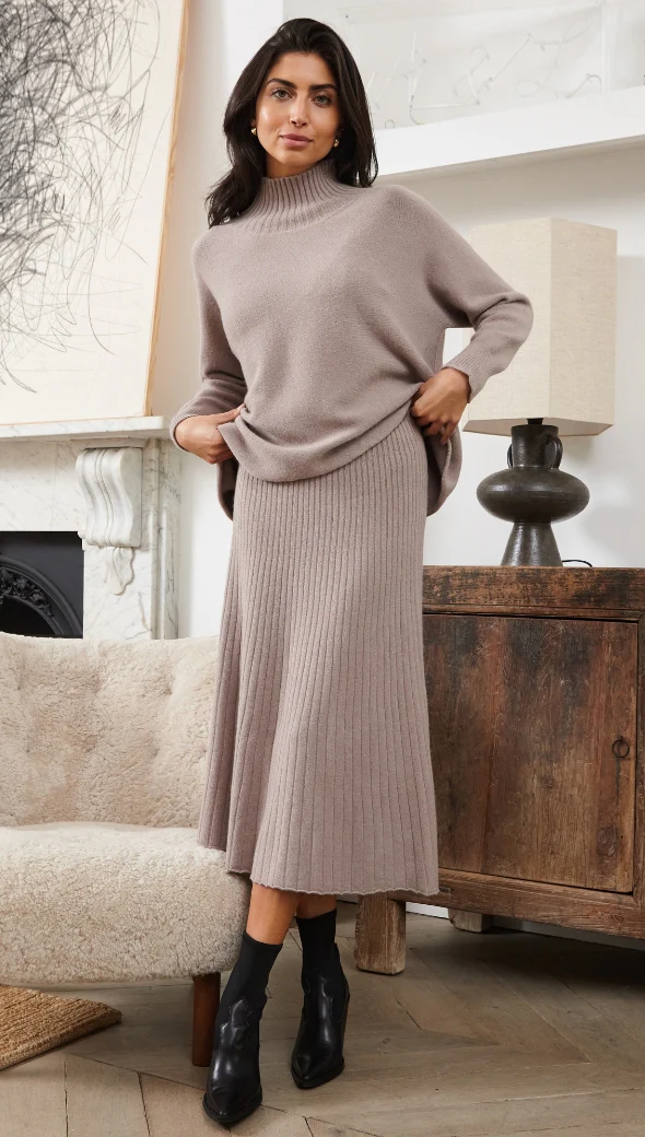 Alma Skirt - Smoke - Image 4