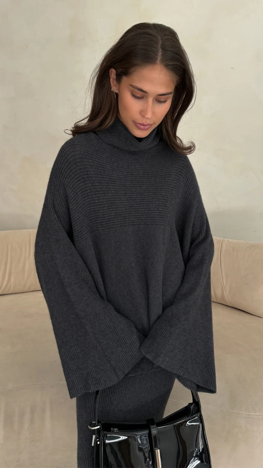 Amelie Sweater - Anthracite - Image 11