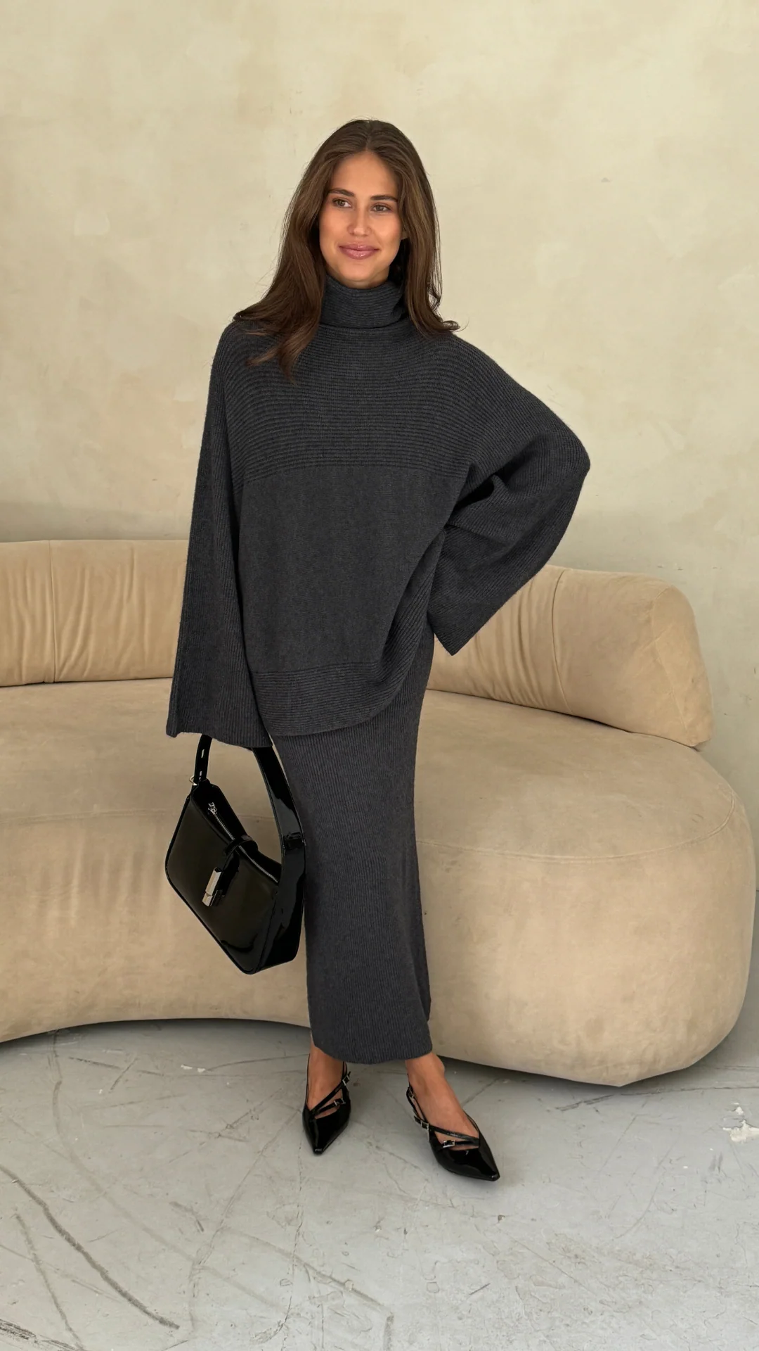 Amelie Sweater - Anthracite - Image 5