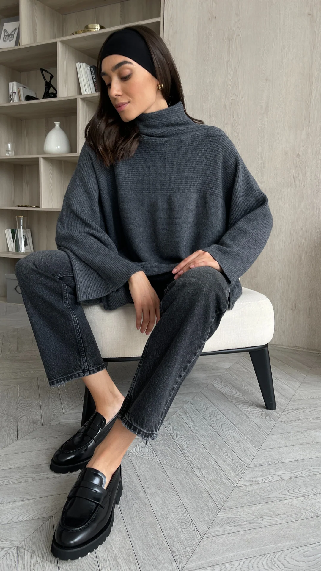 Amelie Sweater - Anthracite - Image 7