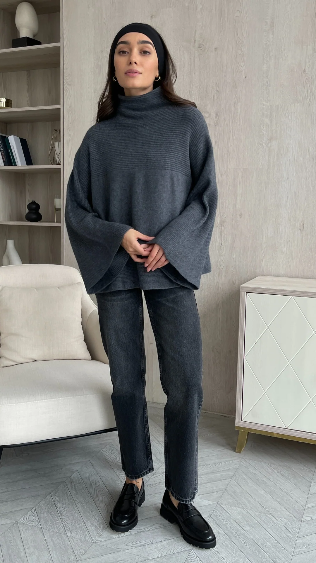 Amelie Sweater - Anthracite - Image 9