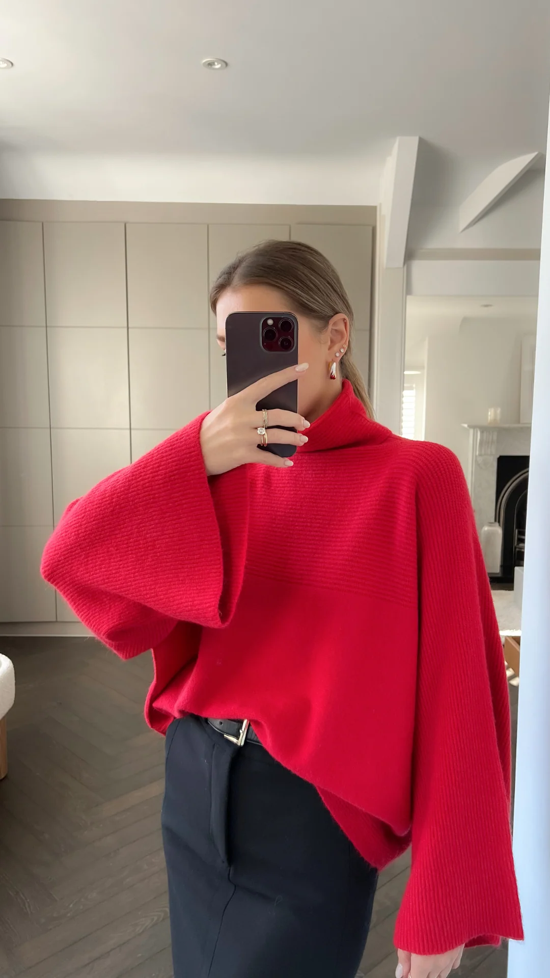 Amelie Sweater - Red - Image 3
