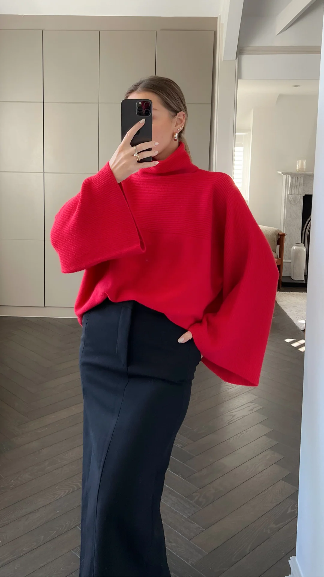 Amelie Sweater - Red - Image 8
