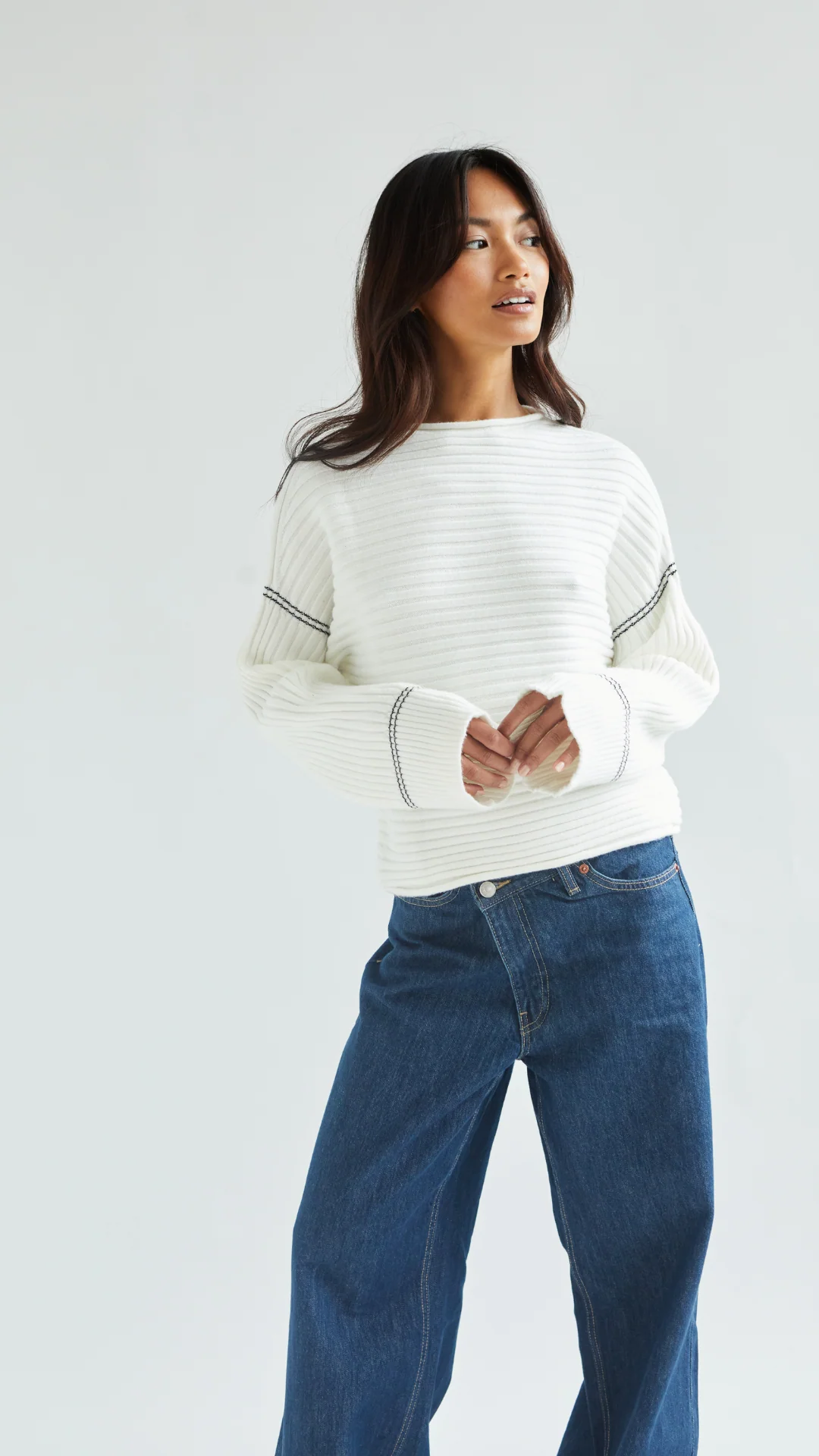 Anna Sweater - Ivory - Image 6