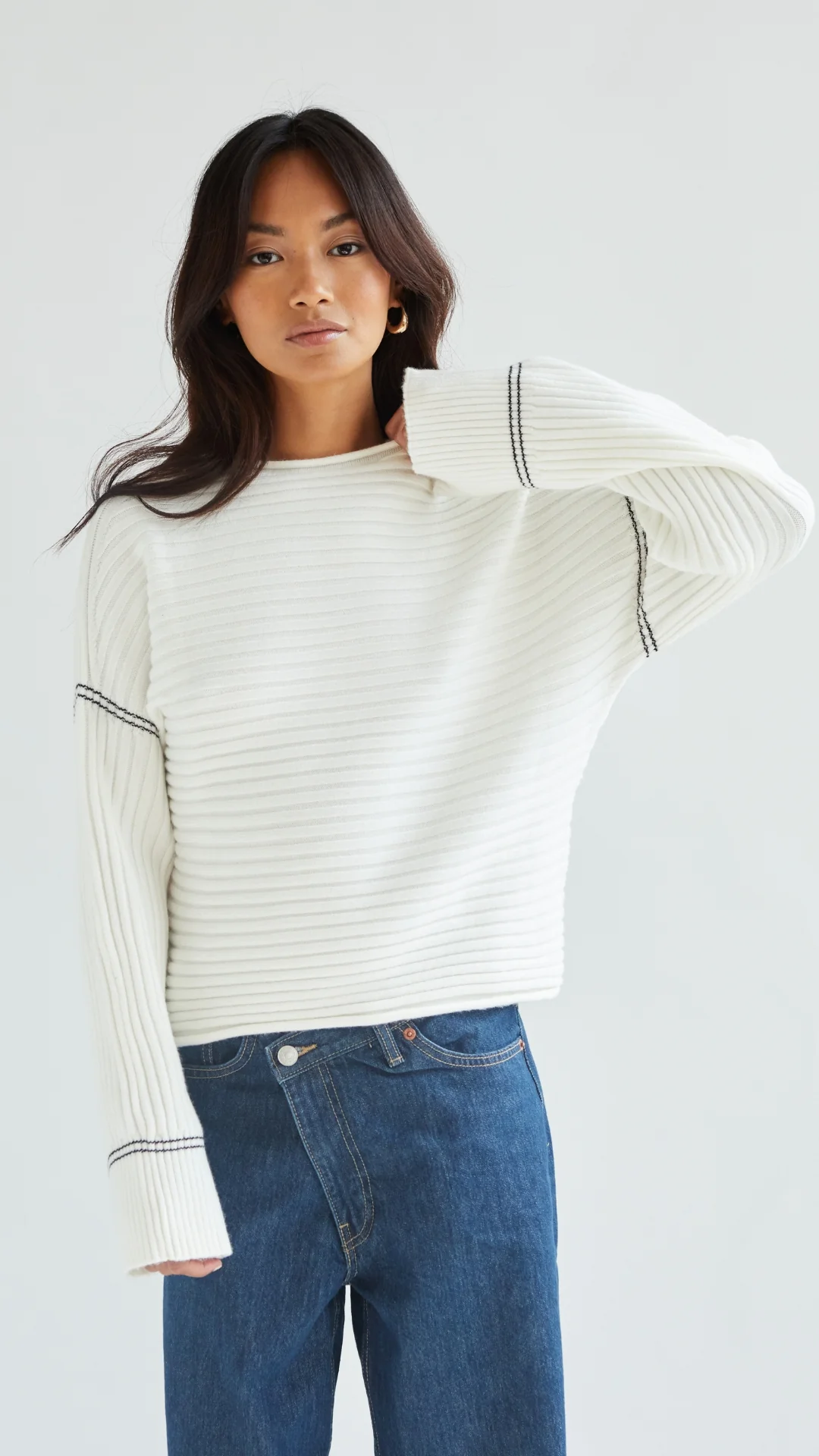 Anna Sweater - Ivory - Image 7