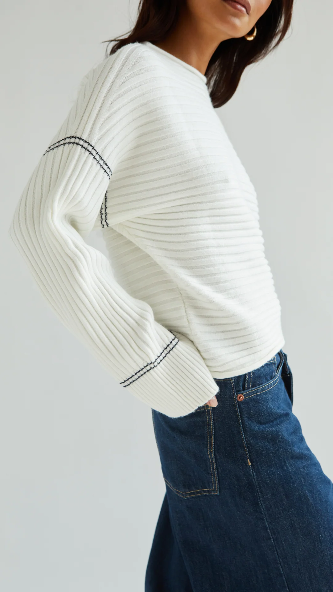 Anna Sweater - Ivory - Image 9