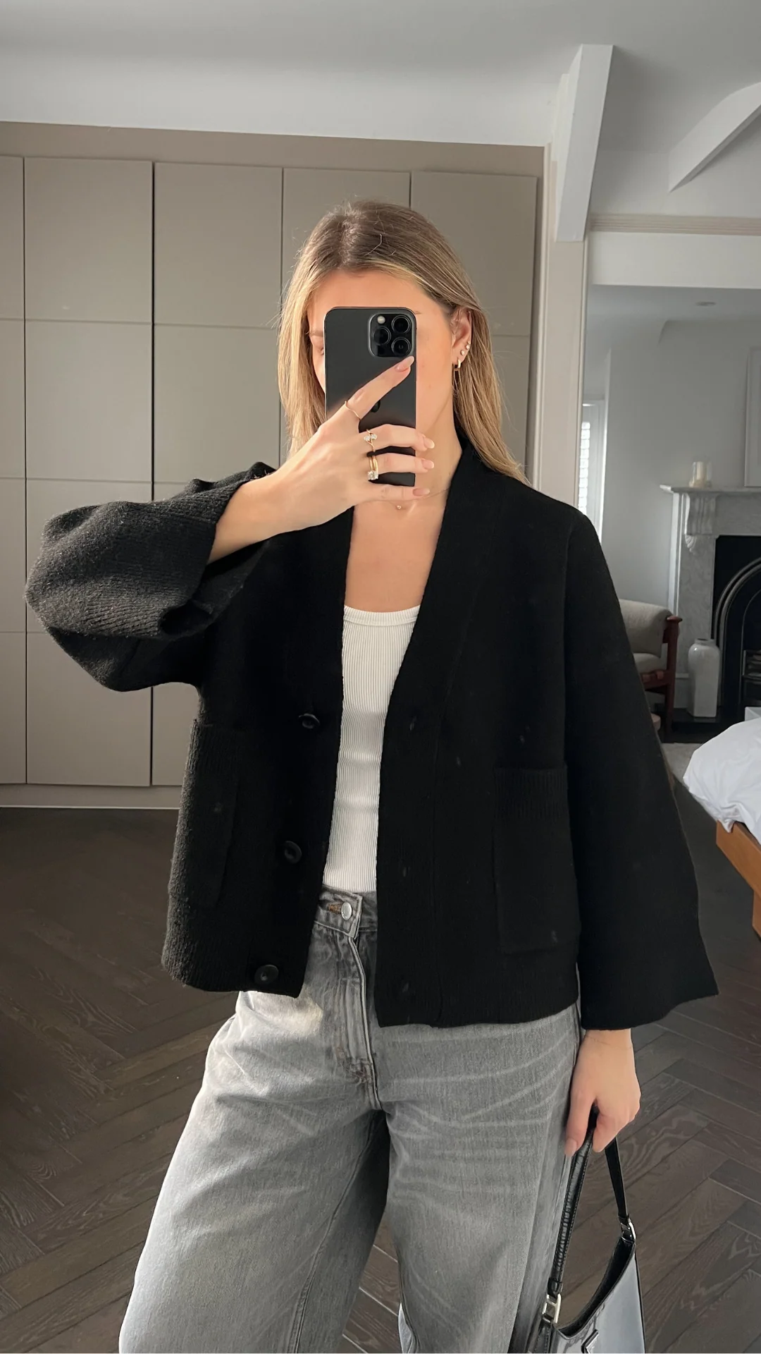 Cassandra Cardigan - Black - Image 10