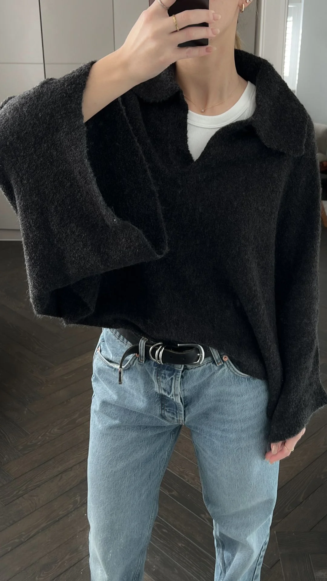 Aleya Sweater - Anthracite - Image 10