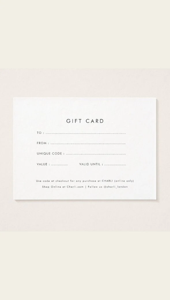 Charli London Gift Card - £100 - Image 4