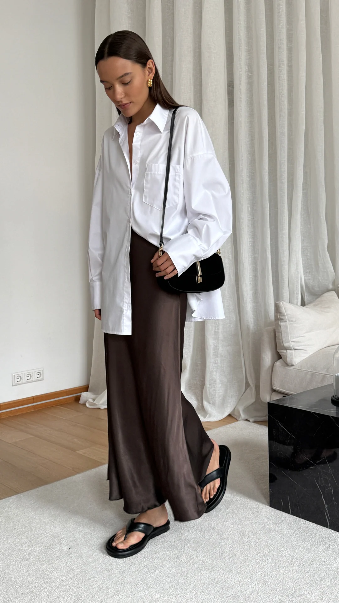 Sasha Skirt - Dark Espresso - Image 3