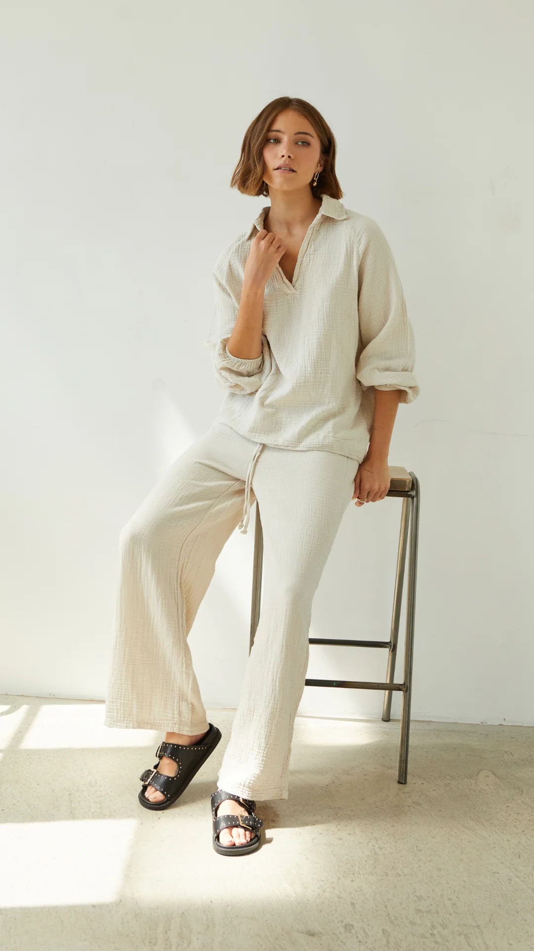 Selina Cotton Set - Seashell - Image 11
