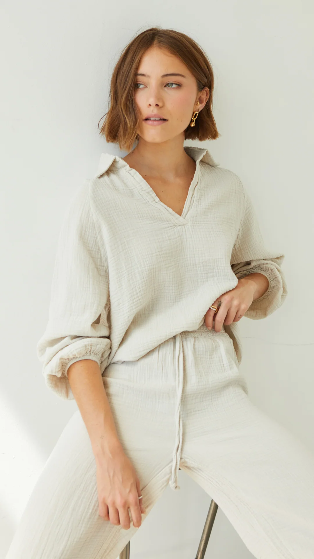 Selina Cotton Set - Seashell - Image 13