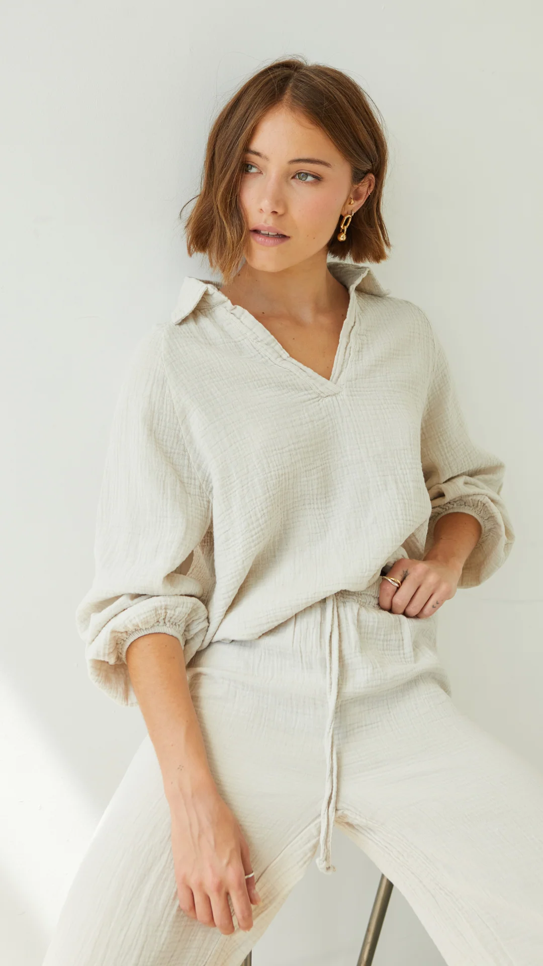 Selina Cotton Set - Seashell - Image 15