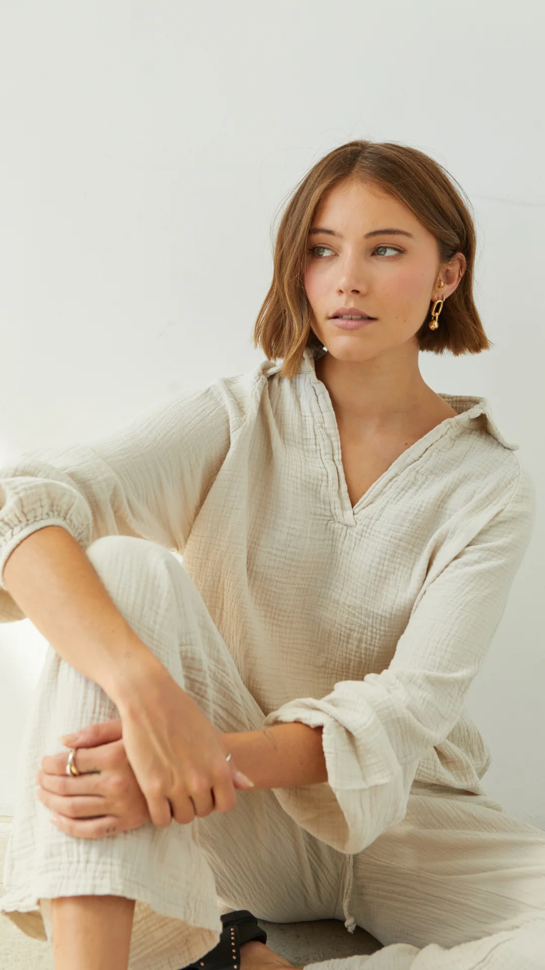 Selina Cotton Set - Seashell - Image 3