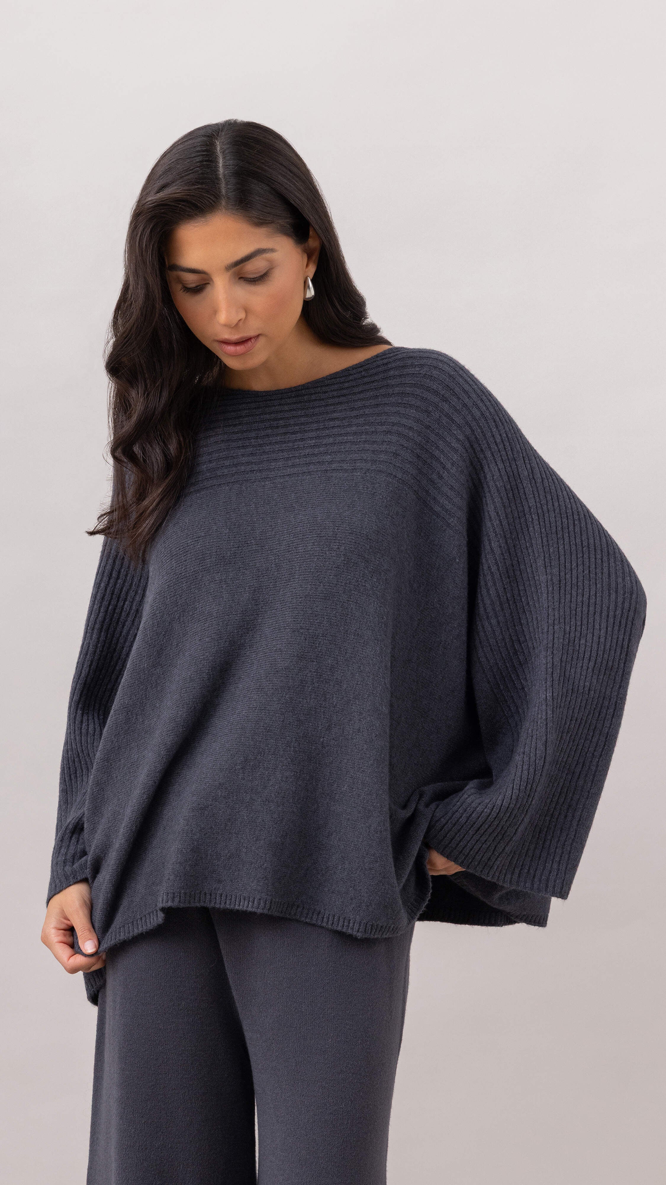 Cora Sweater - Anthracite - Image 10
