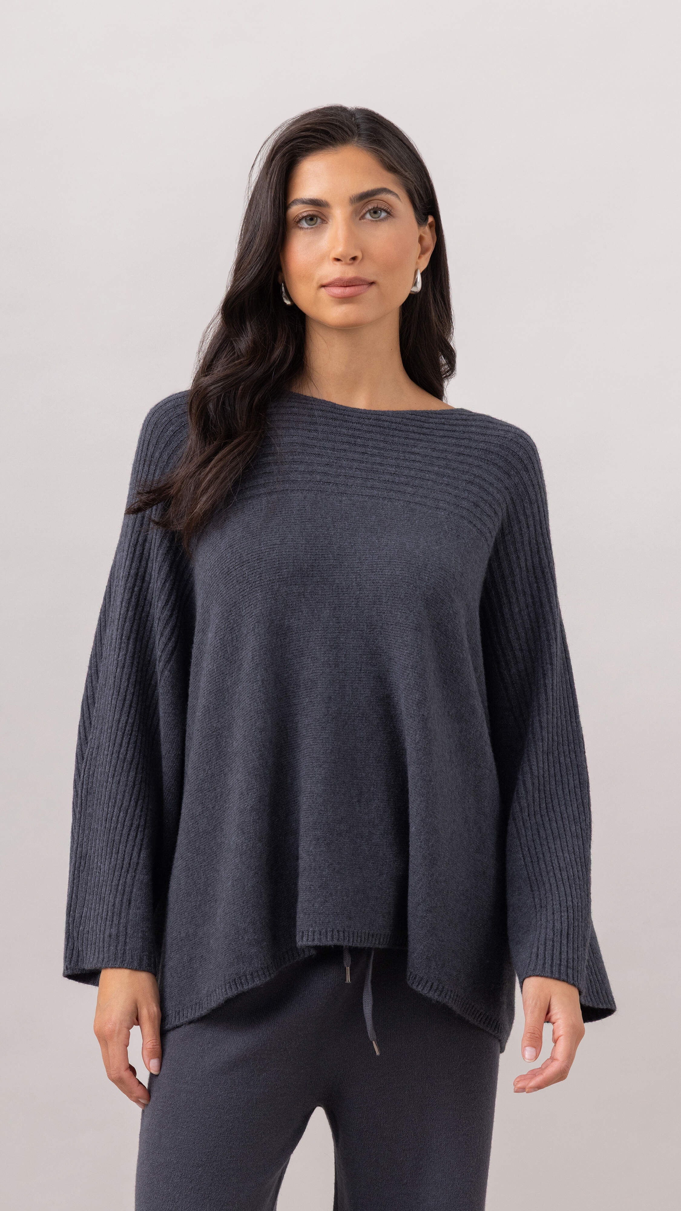 Cora Sweater - Anthracite - Image 4