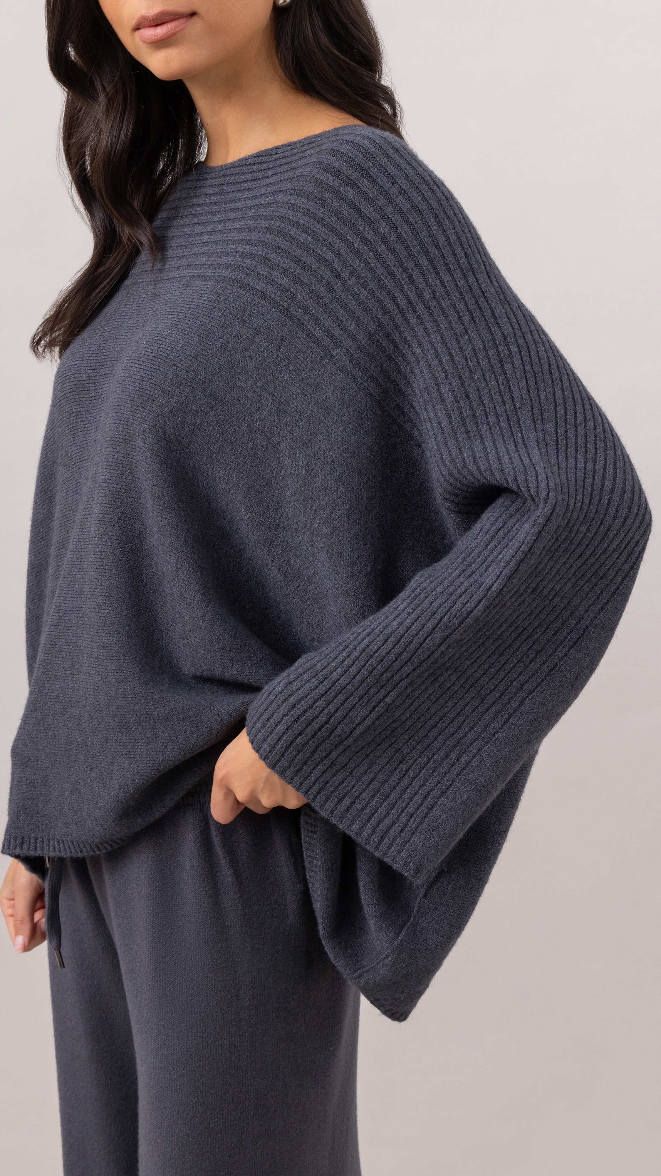 Cora Sweater - Anthracite - Image 6