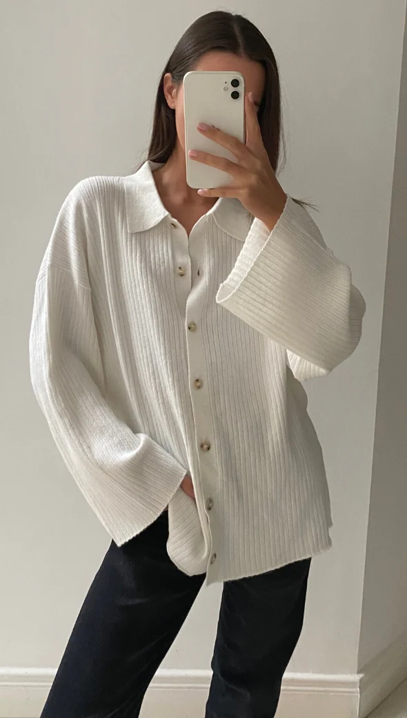 Dominika Cardigan - Moonbeam - Image 3