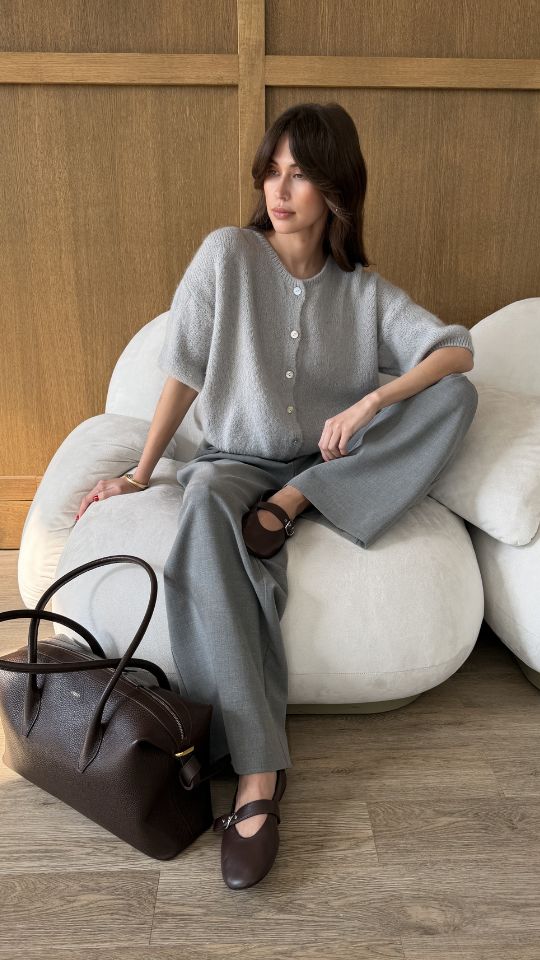 Emme Cardigan - Stone - Image 18