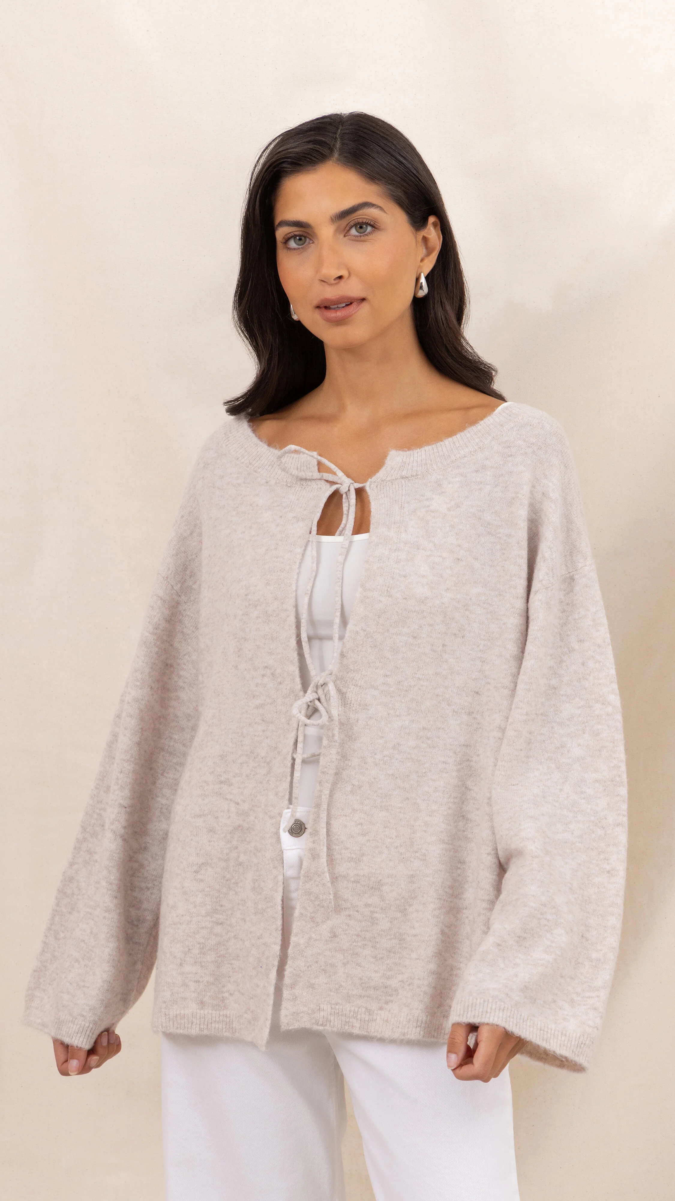 Erin Reversible Sweater - Cloud - Image 4