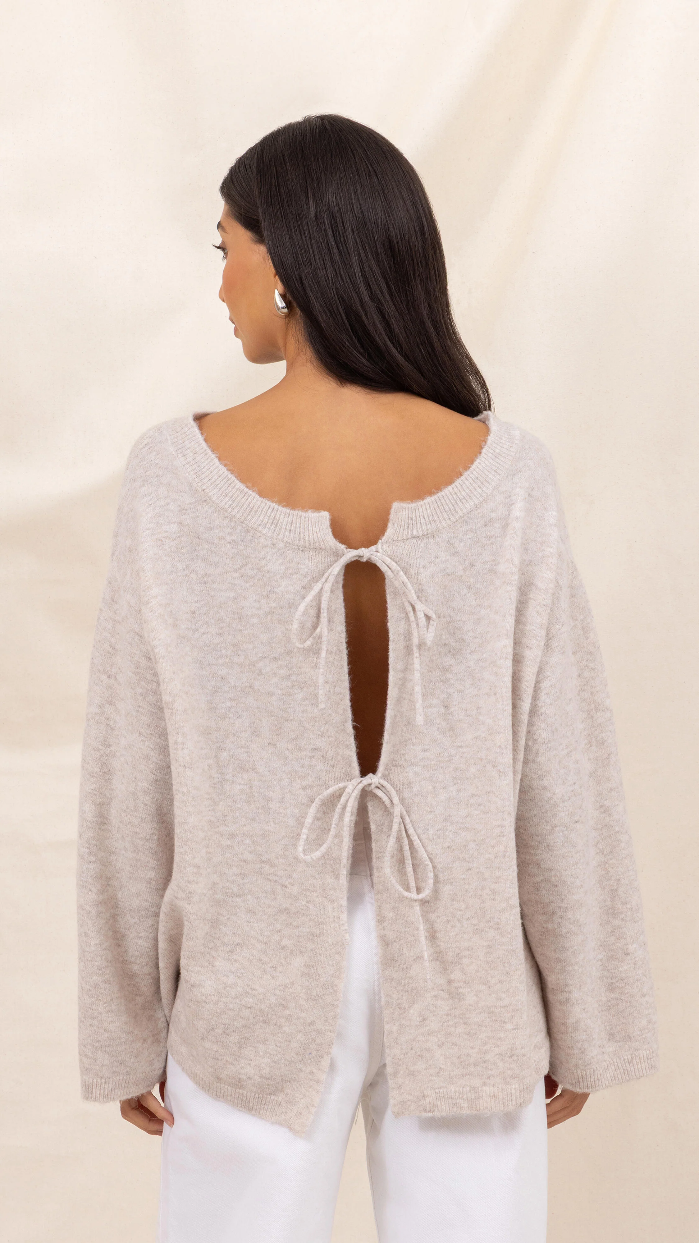 Erin Reversible Sweater - Cloud - Image 7