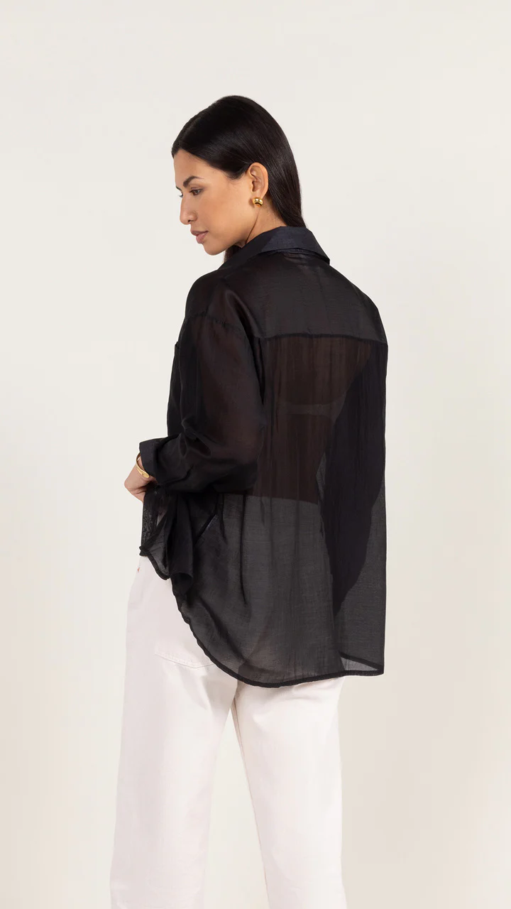 Ines Shirt - Black - Image 3