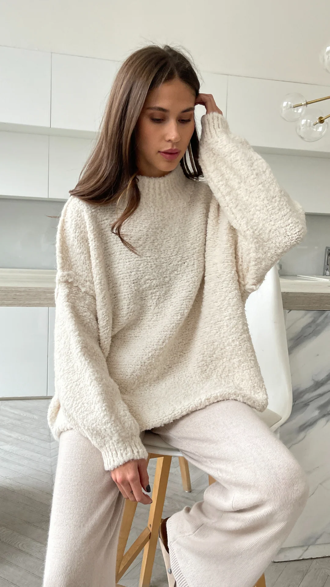 Jessica Sweater - Off White - Image 4