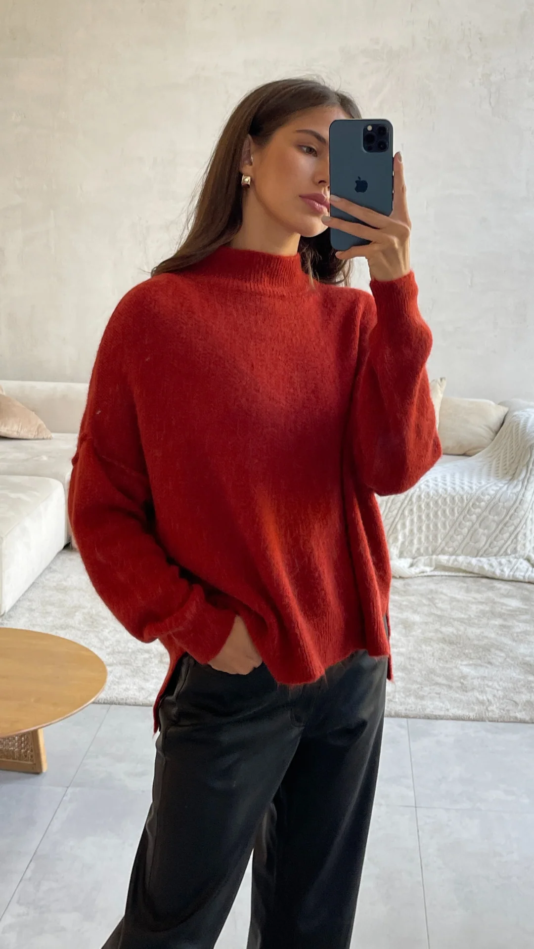 Josie Sweater - Cherry - Image 3