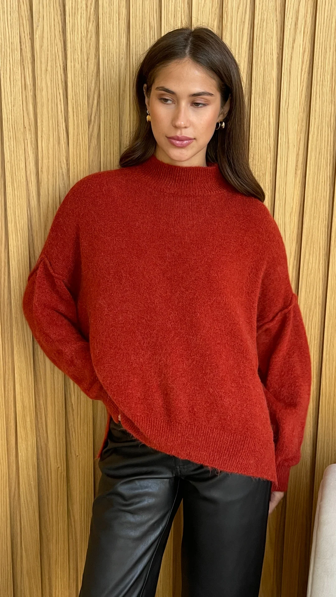 Josie Sweater - Cherry - Image 9
