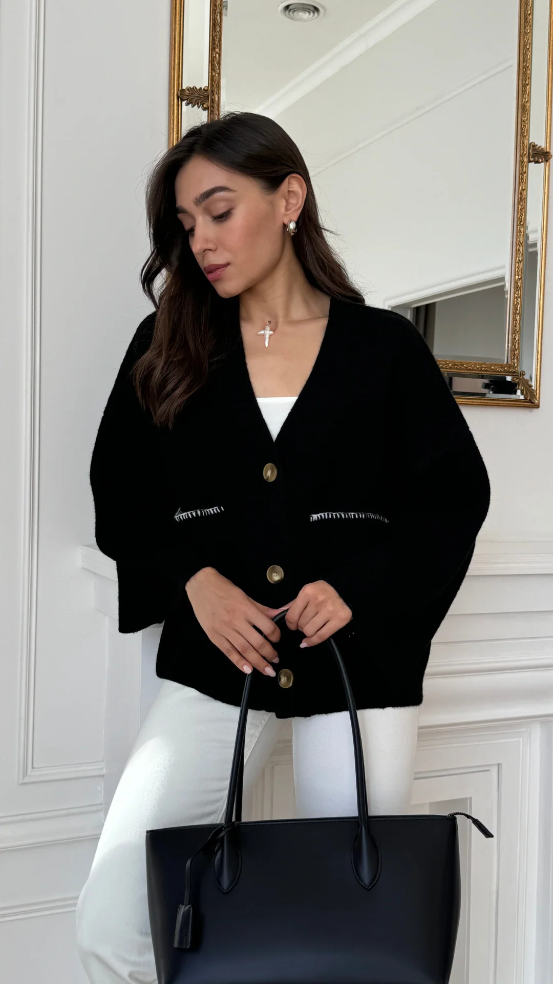 Kassie Cardigan - Black - Image 6