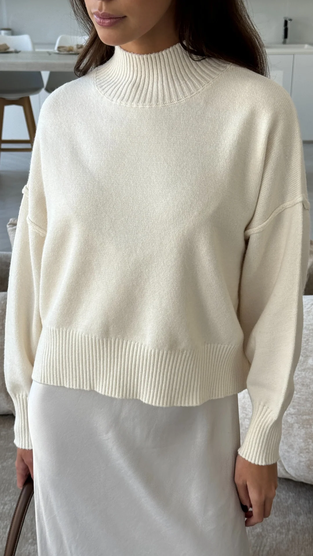 Lottie Sweater - Cream - Image 5