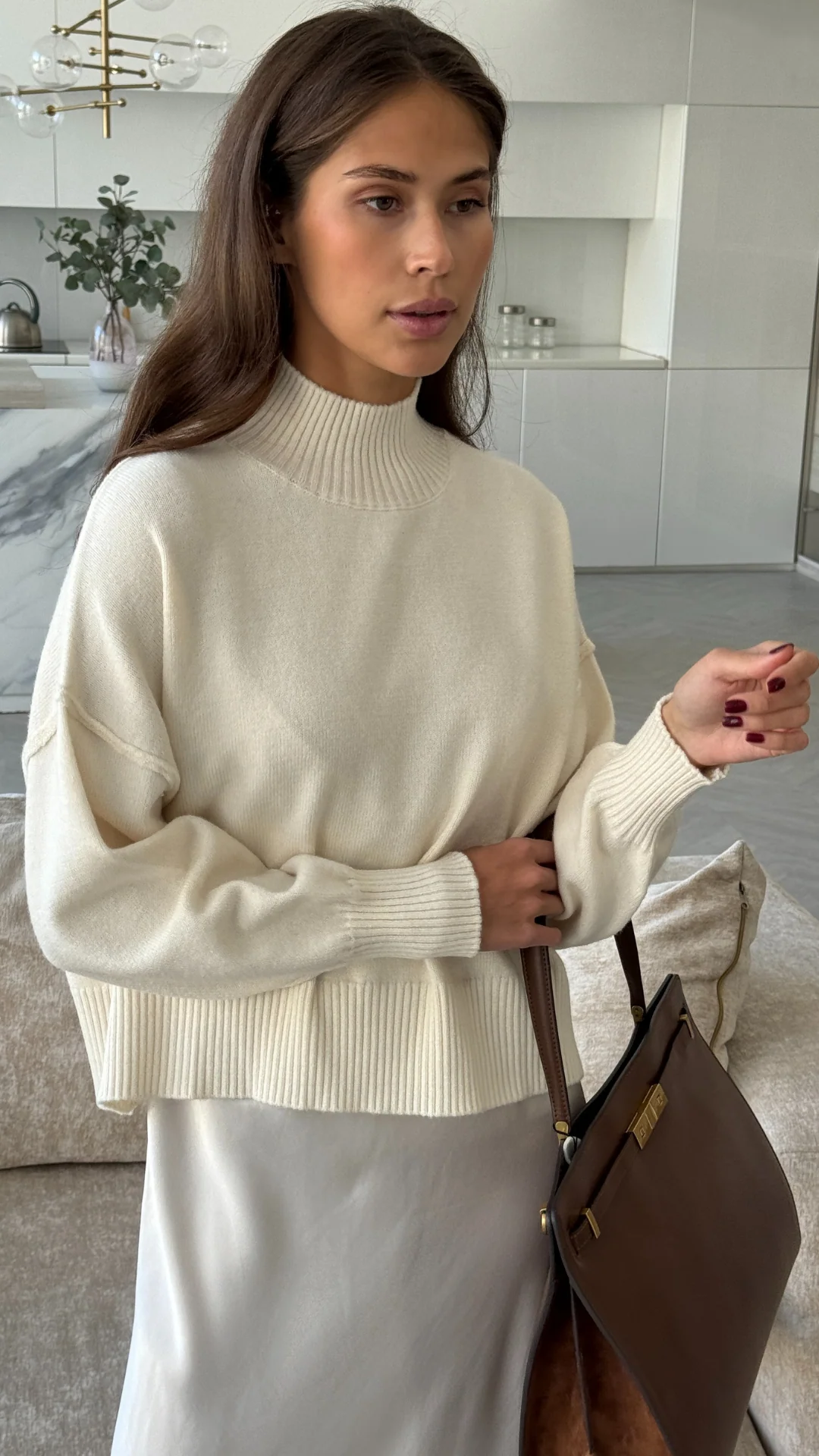Lottie Sweater - Cream - Image 6