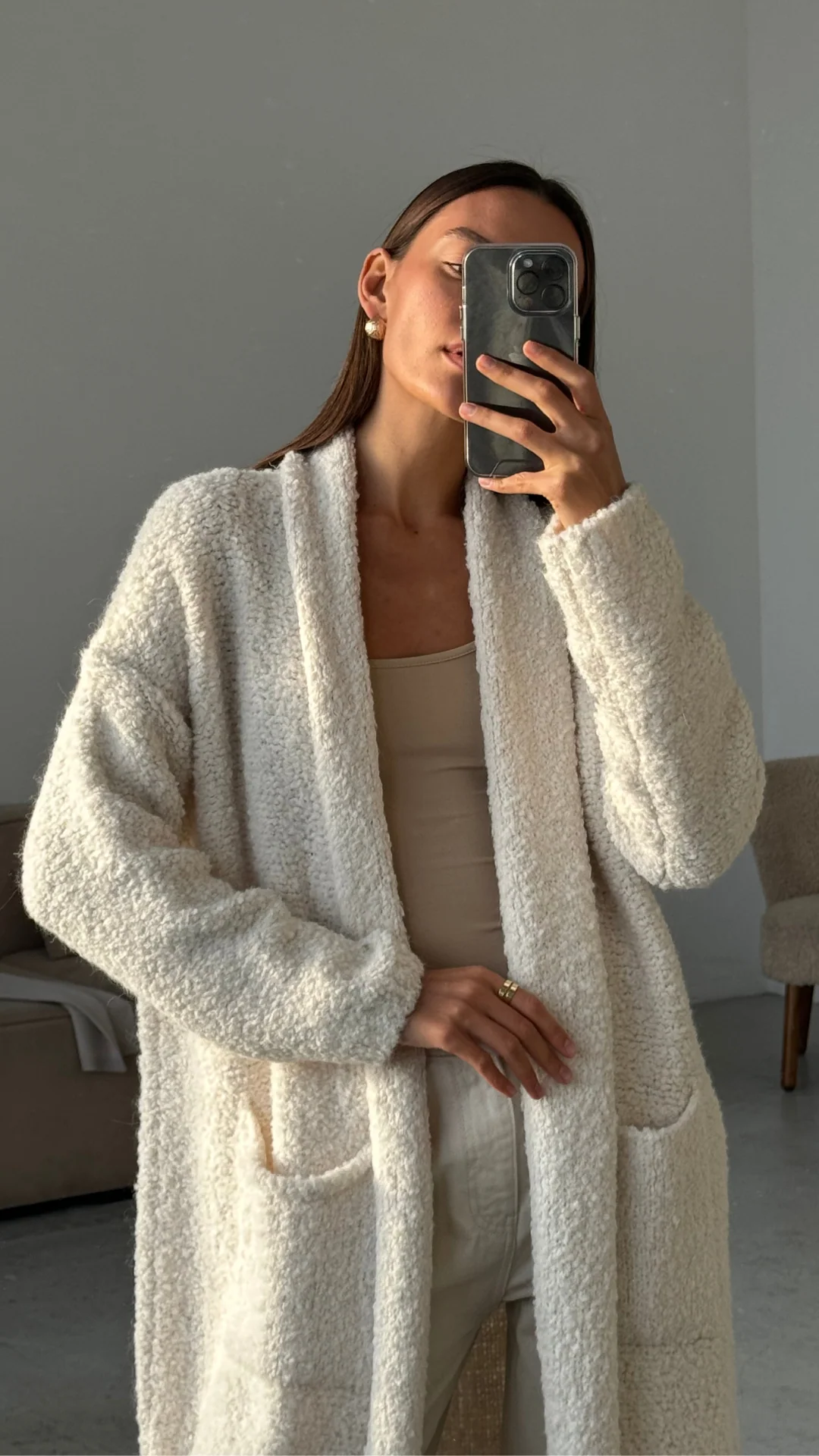 Lyra Cardigan - Off White - Image 7