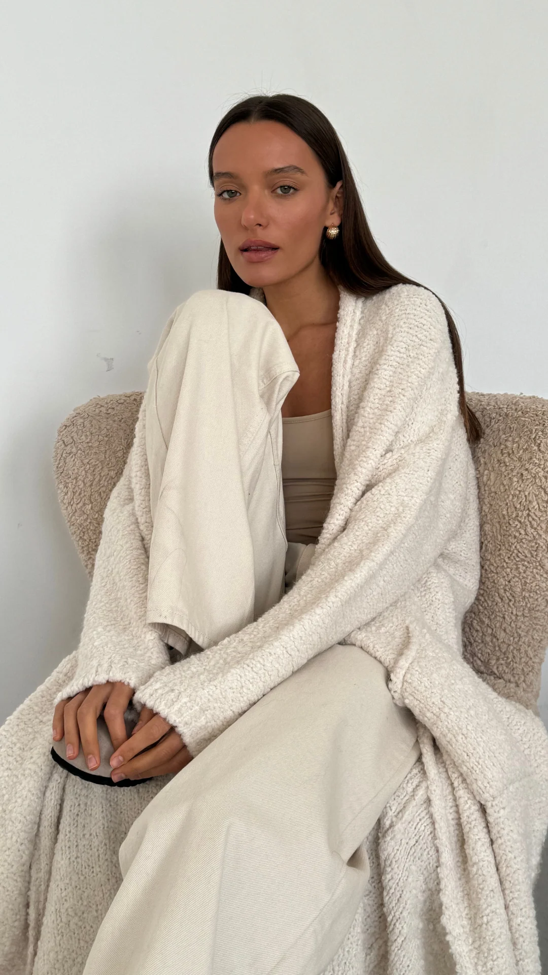 Lyra Cardigan - Off White - Image 8