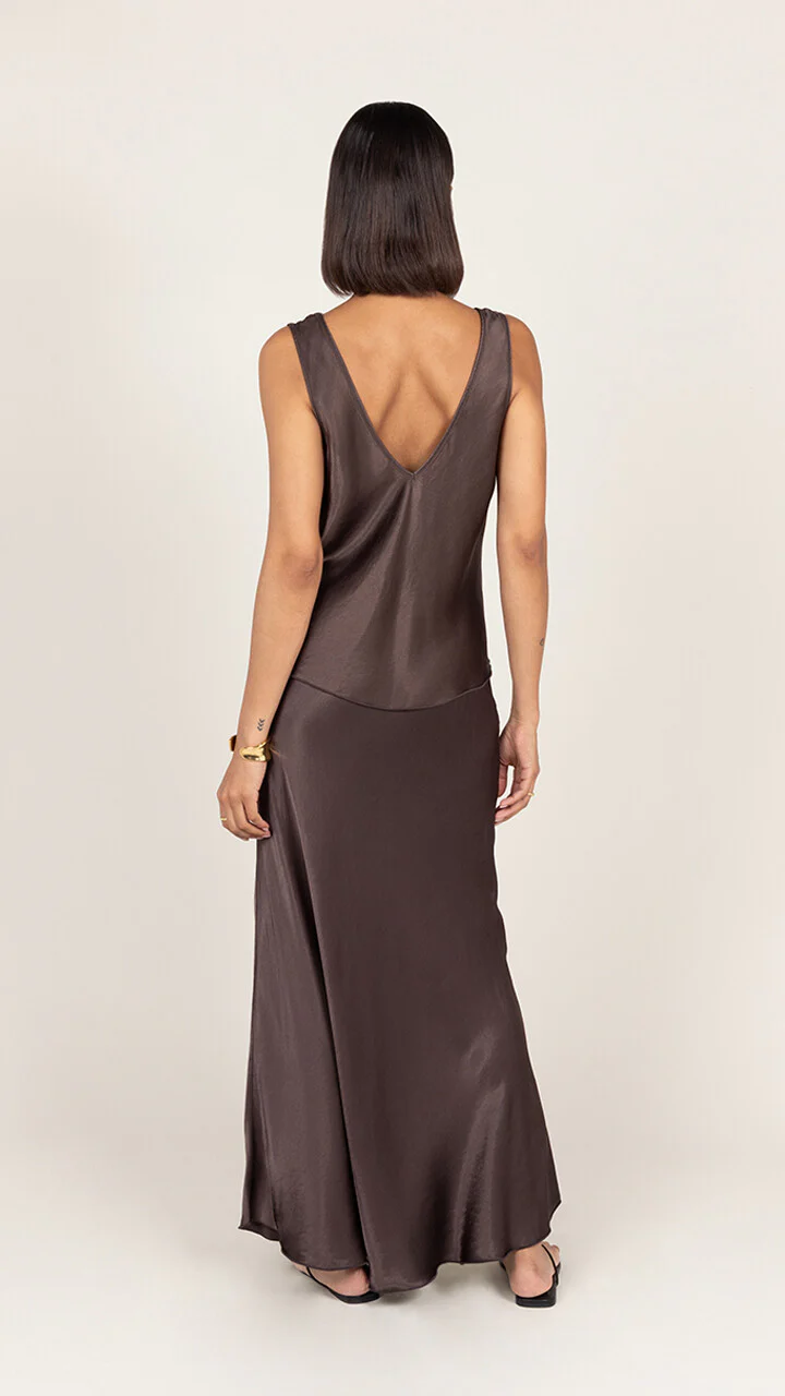 Maeve Satin Set - Dark Espresso - Image 5