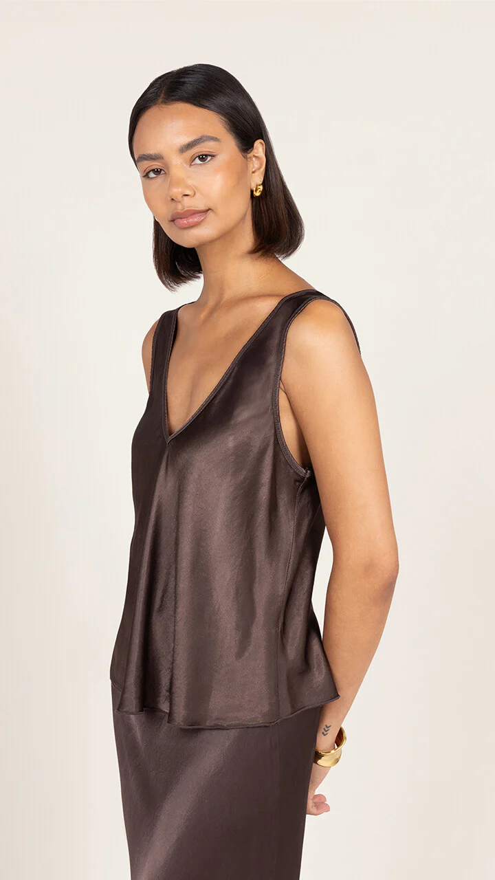 Maeve Satin Set - Dark Espresso - Image 6