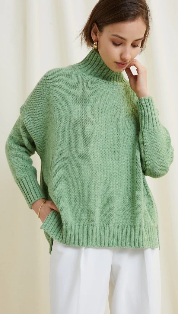 Margot Sweater - Mint - Image 8