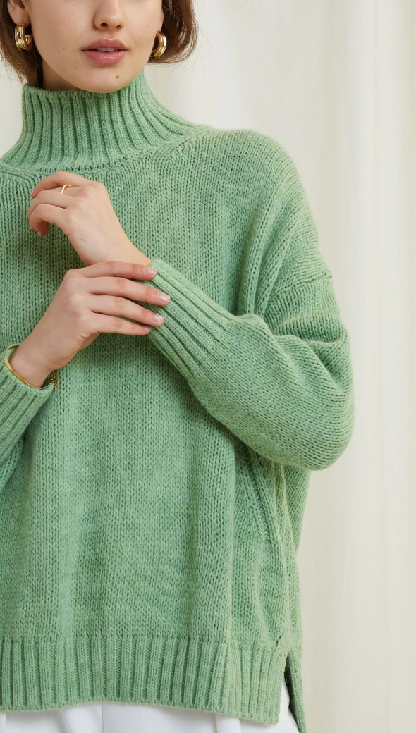 Margot Sweater - Mint - Image 9