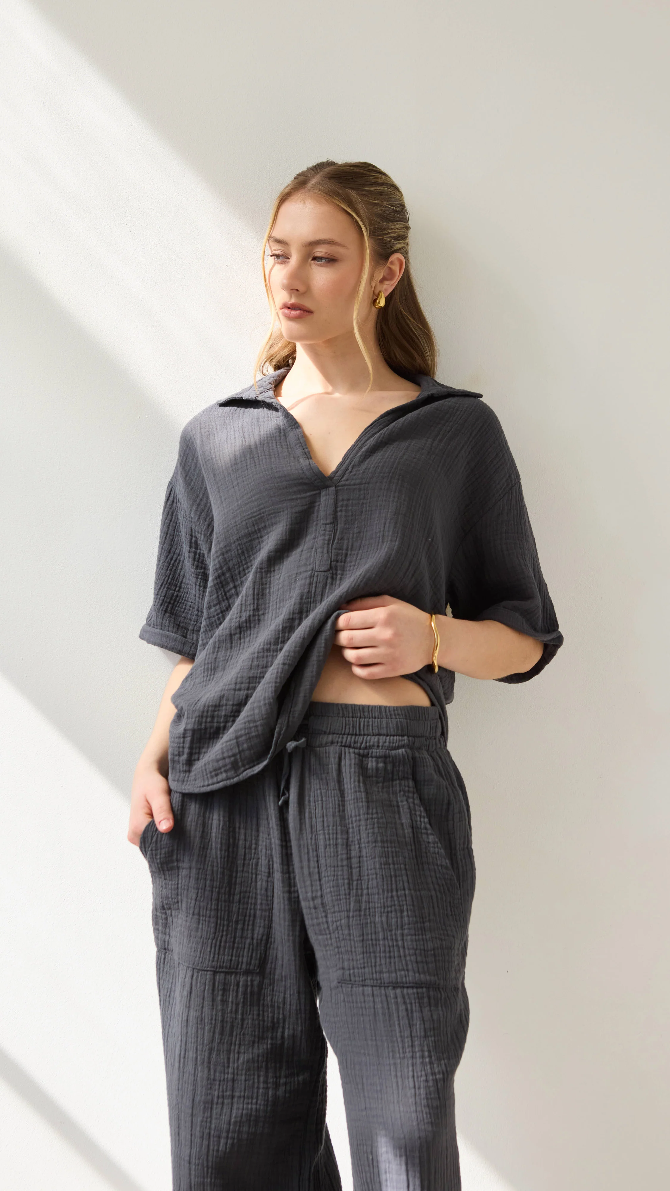Mariana Shirt - Anthracite - Image 4