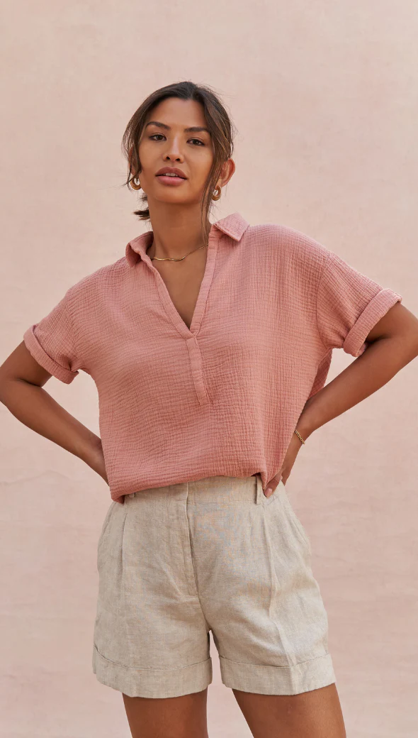 Mariana Shirt - Apricot - Image 6