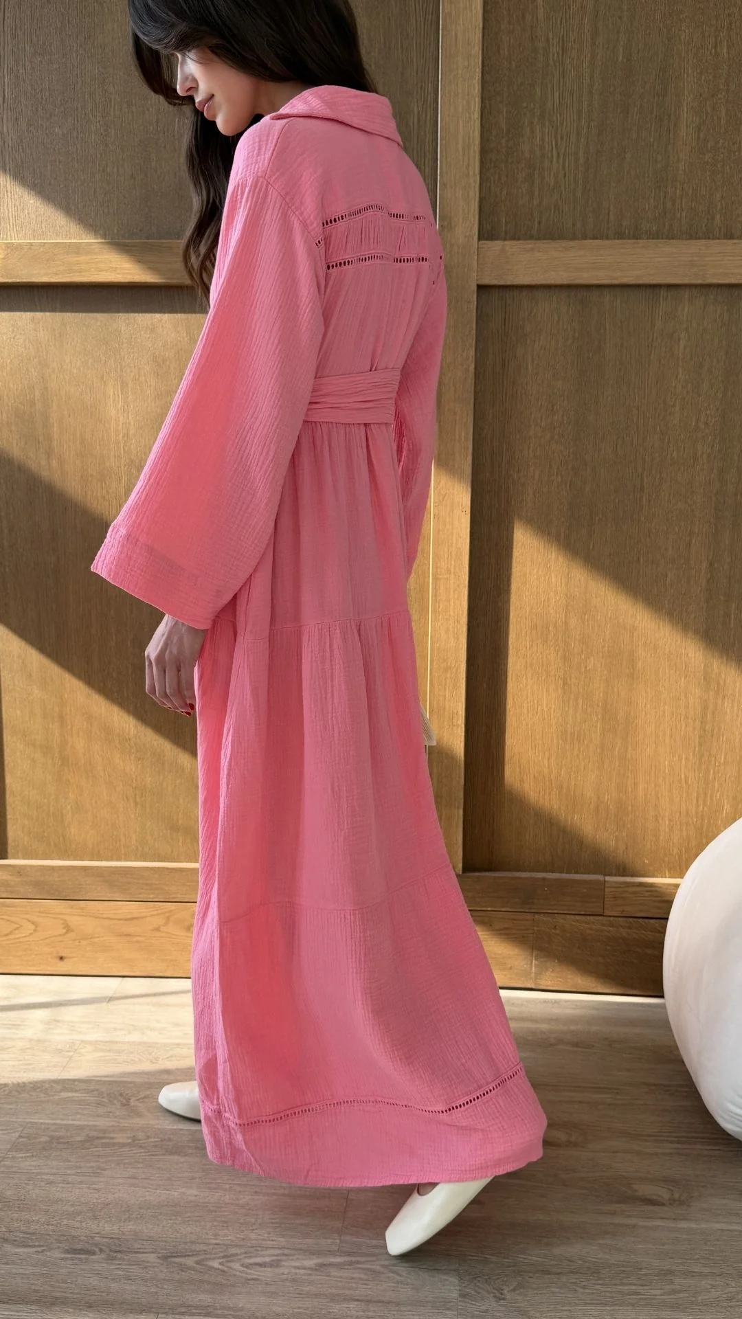 Marika Shirt Dress - Petunia - Image 11