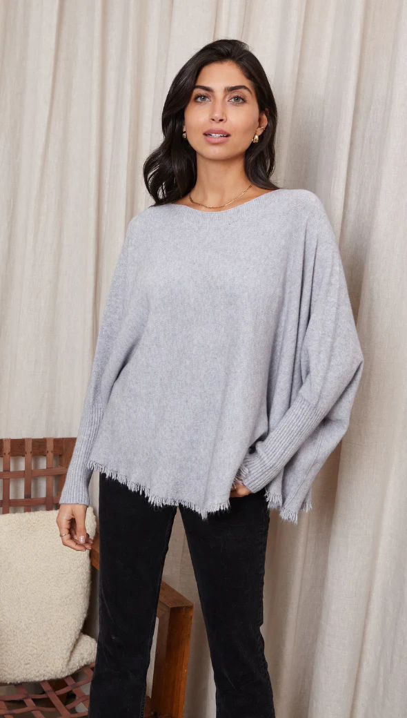 Marlie Sweater - Grey Melange - Image 8