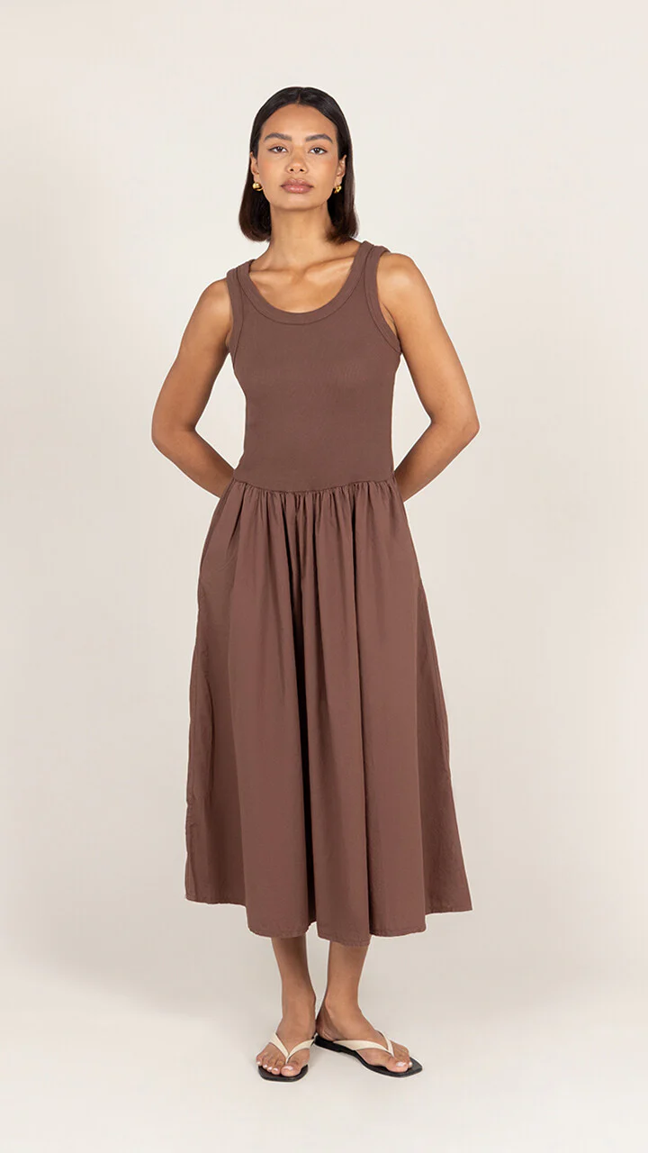 Marnie Dress - Cocoa - Image 3