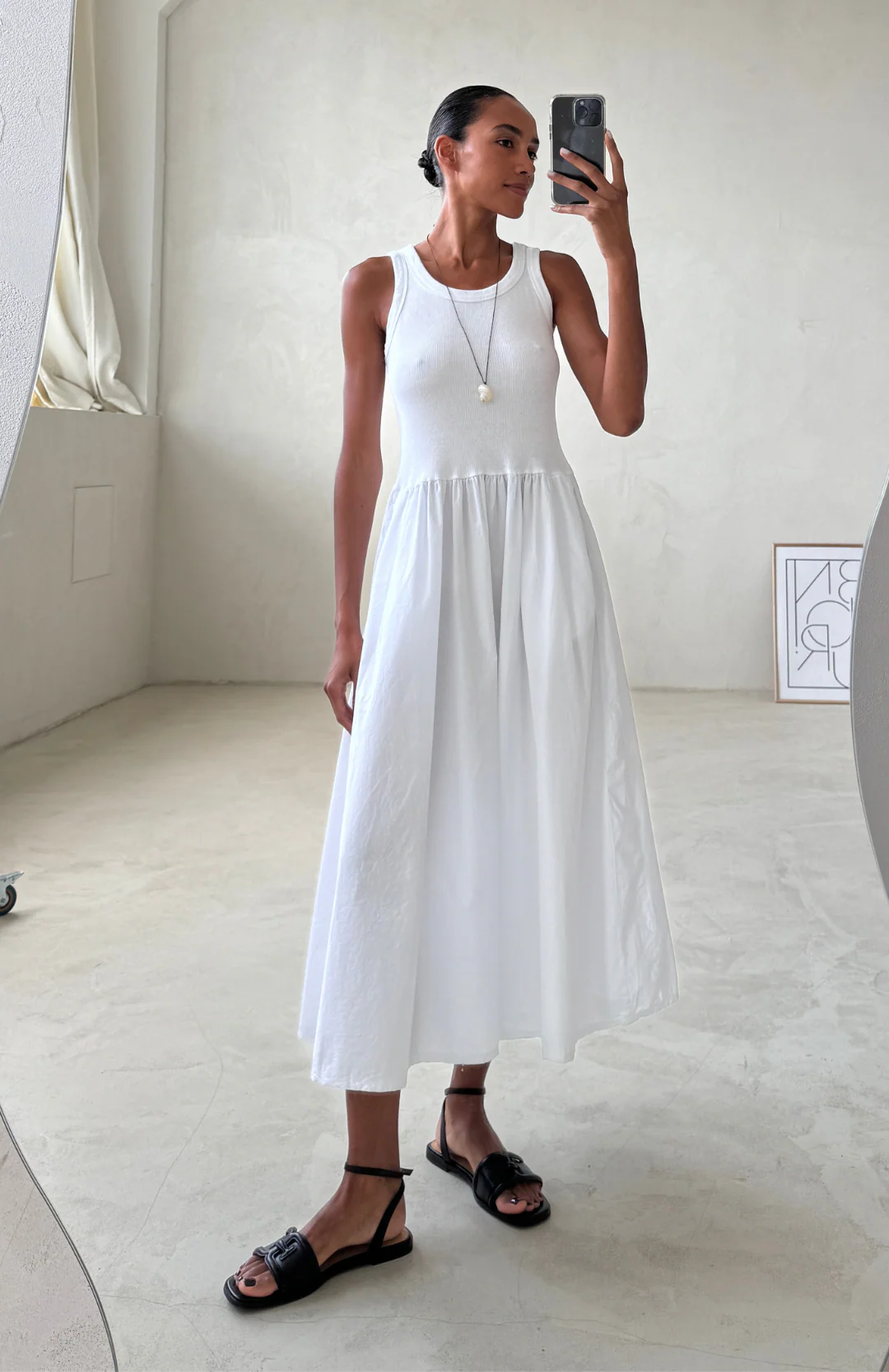 Marnie Dress - White - Image 10
