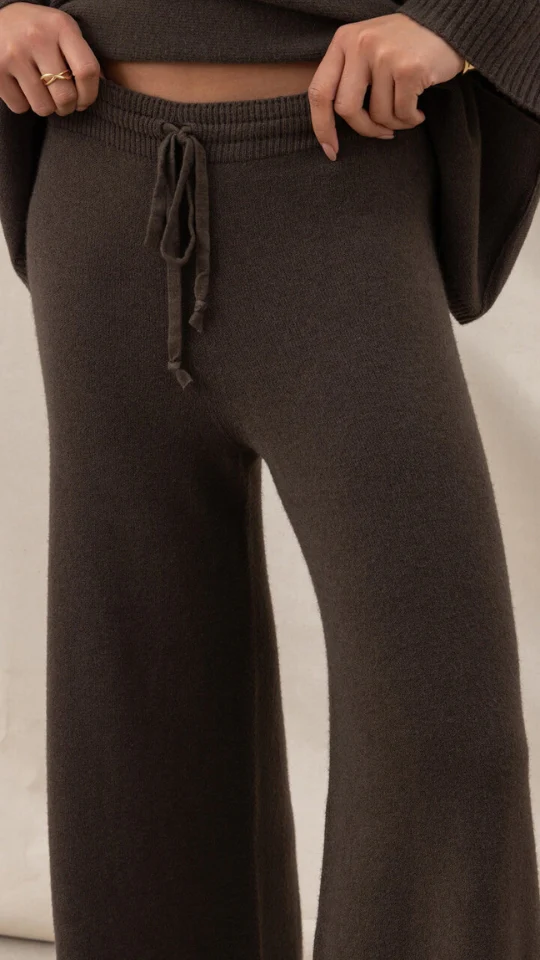 Micha Trousers - Dark Espresso - Image 3
