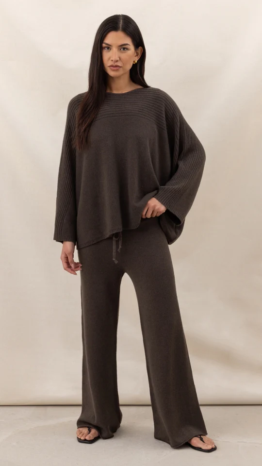 Micha Trousers - Dark Espresso - Image 7