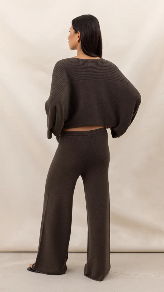 Micha Trousers - Dark Espresso - Image 8
